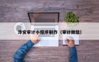 德清淳安审计小程序制作（审计微信）